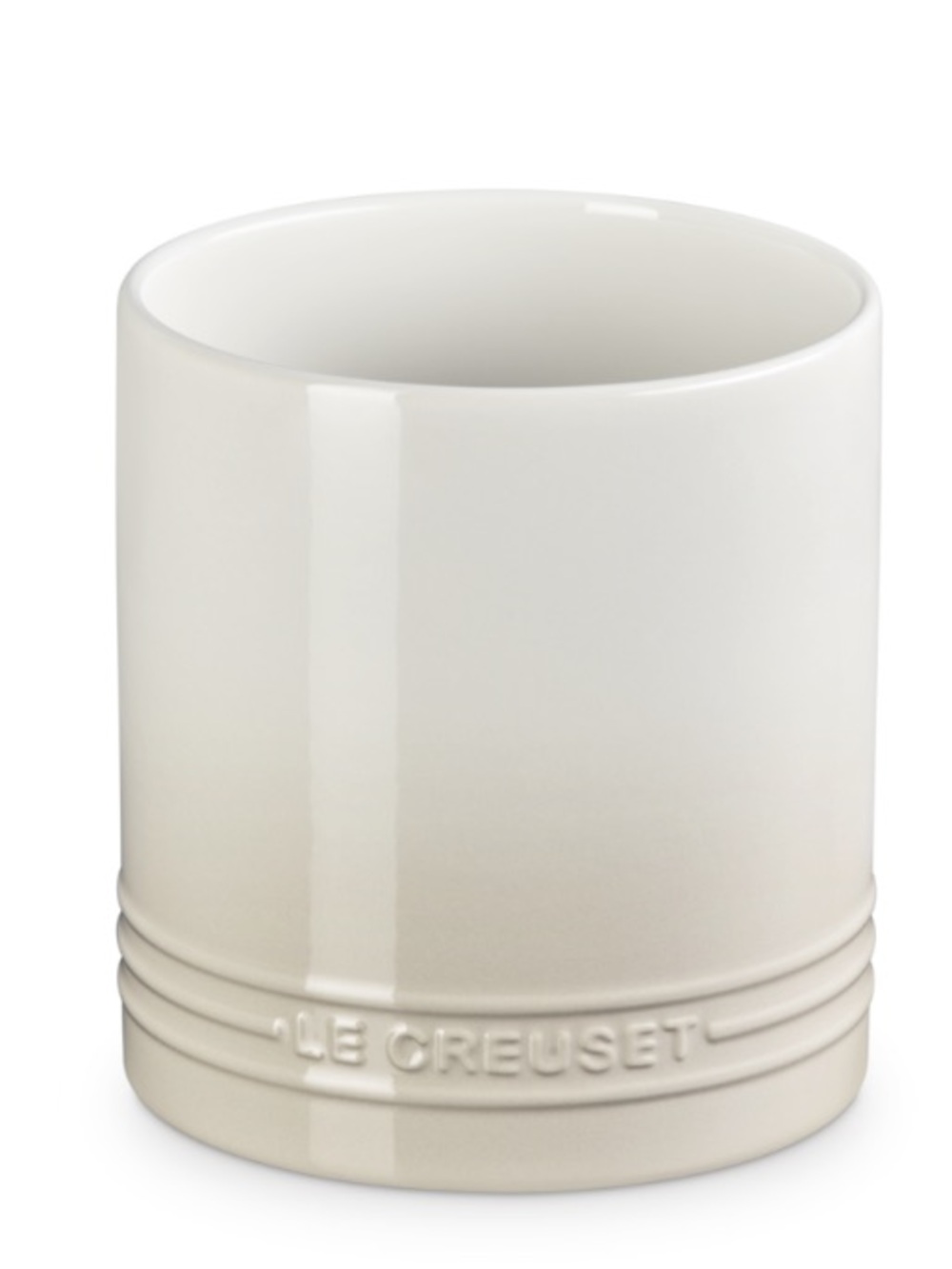 New! Le Creuset Utensil Crock in Meringue